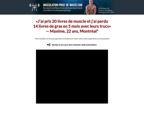 Musculation-prise-de-masse.com – #1 French Muscle Market