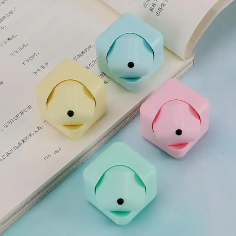 1-4Pcs/Lot Colorful Finger Spinner Toy Portable Kids Decompression Fidget Cubes Parent-child Interactive Stress Relief Toy Gifts