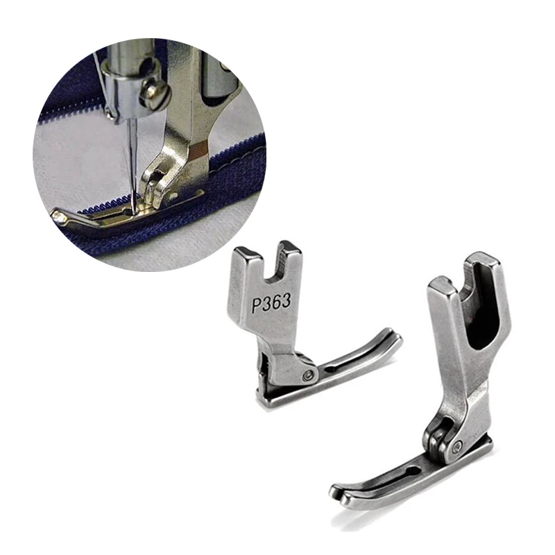 1 PC  Industrial sewing machine sewing machine presser foot flatcar presser zipper foot toothpick thin steel presser foot P363