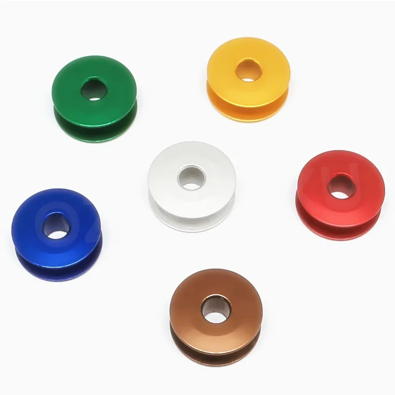 10 PCS/Lot Multicolor Aluminum Bobbin #272152A Industrial Sewing Machine Bobbins For BC-DB1-NBL Sewing Accessories Tools