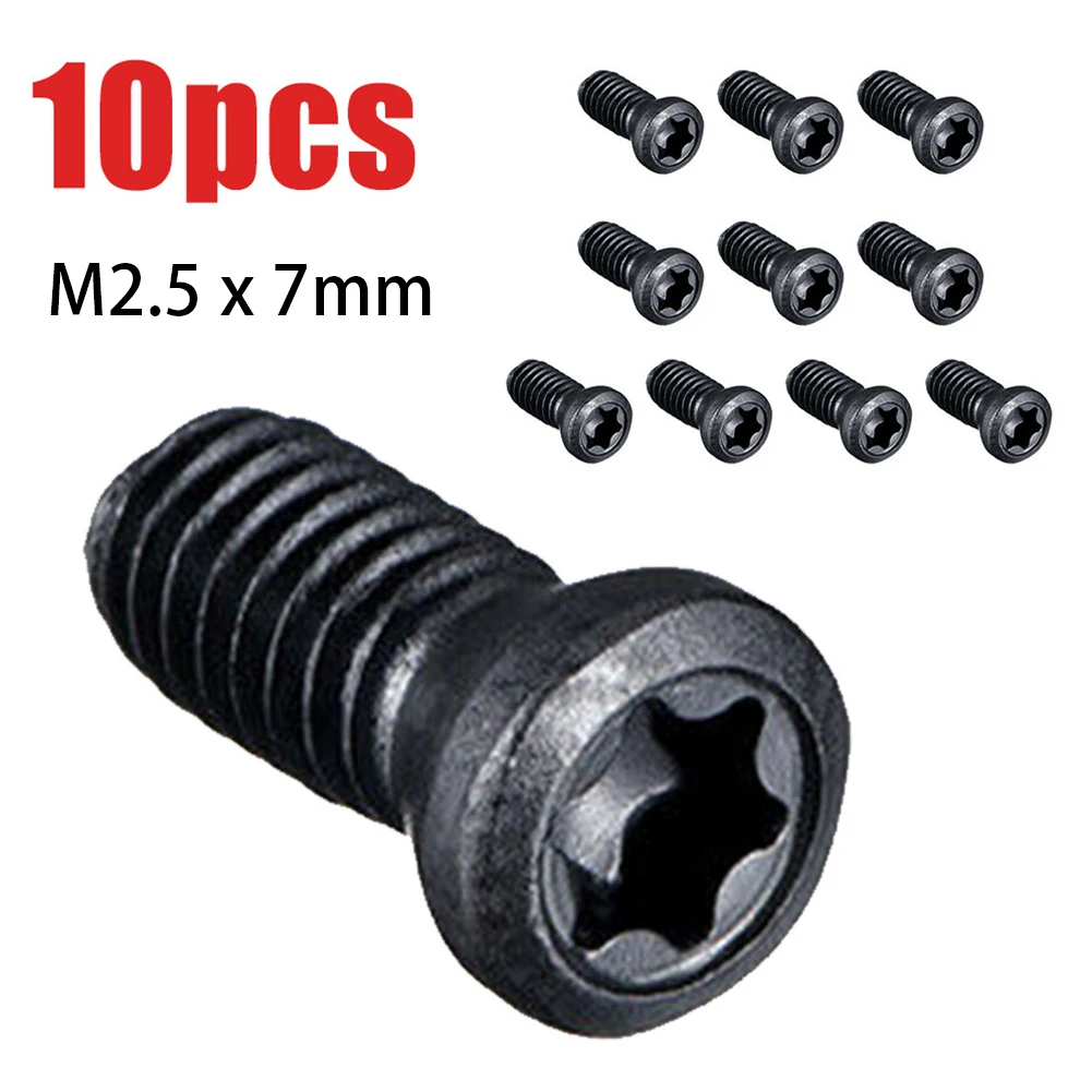 10 Pcs M2.5 M3.5 M4 Torx Screws For Replaces Carbide Insert CNC Lathe Tools Workshop Working Hand Tools Supplies