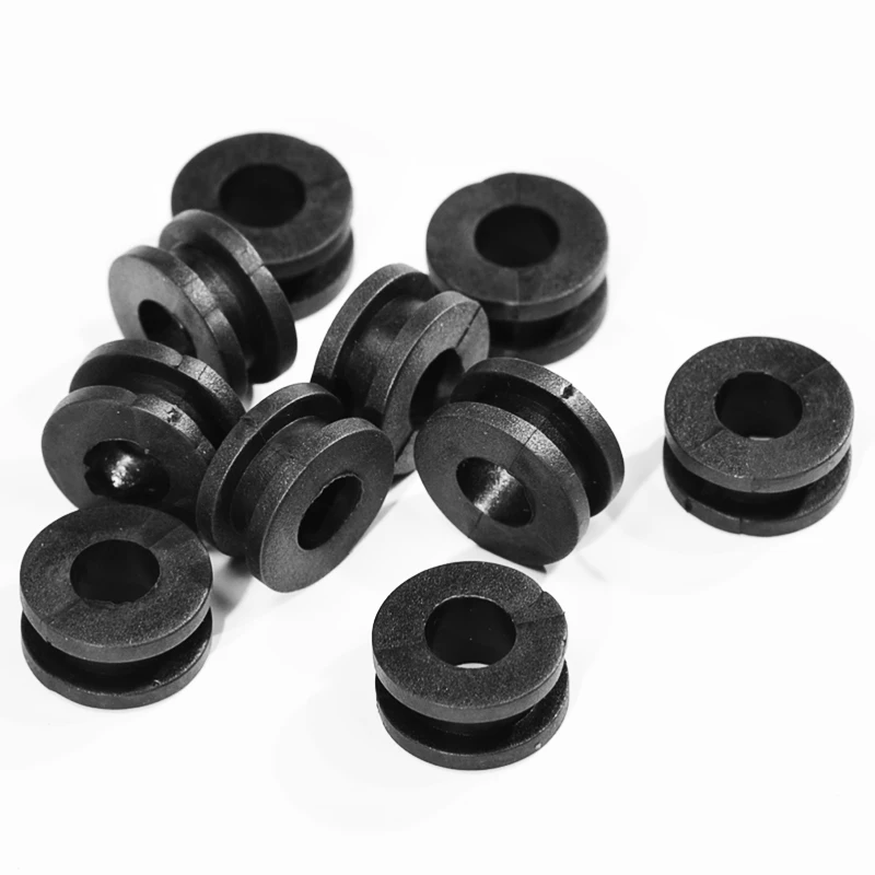 10Pcs Motorcycle Side Cover Rubber Grommets Gasket Fairings For Yamaha For Honda For Suzuki CBR GSXR Ninja ZX YZF Kawasaki Black