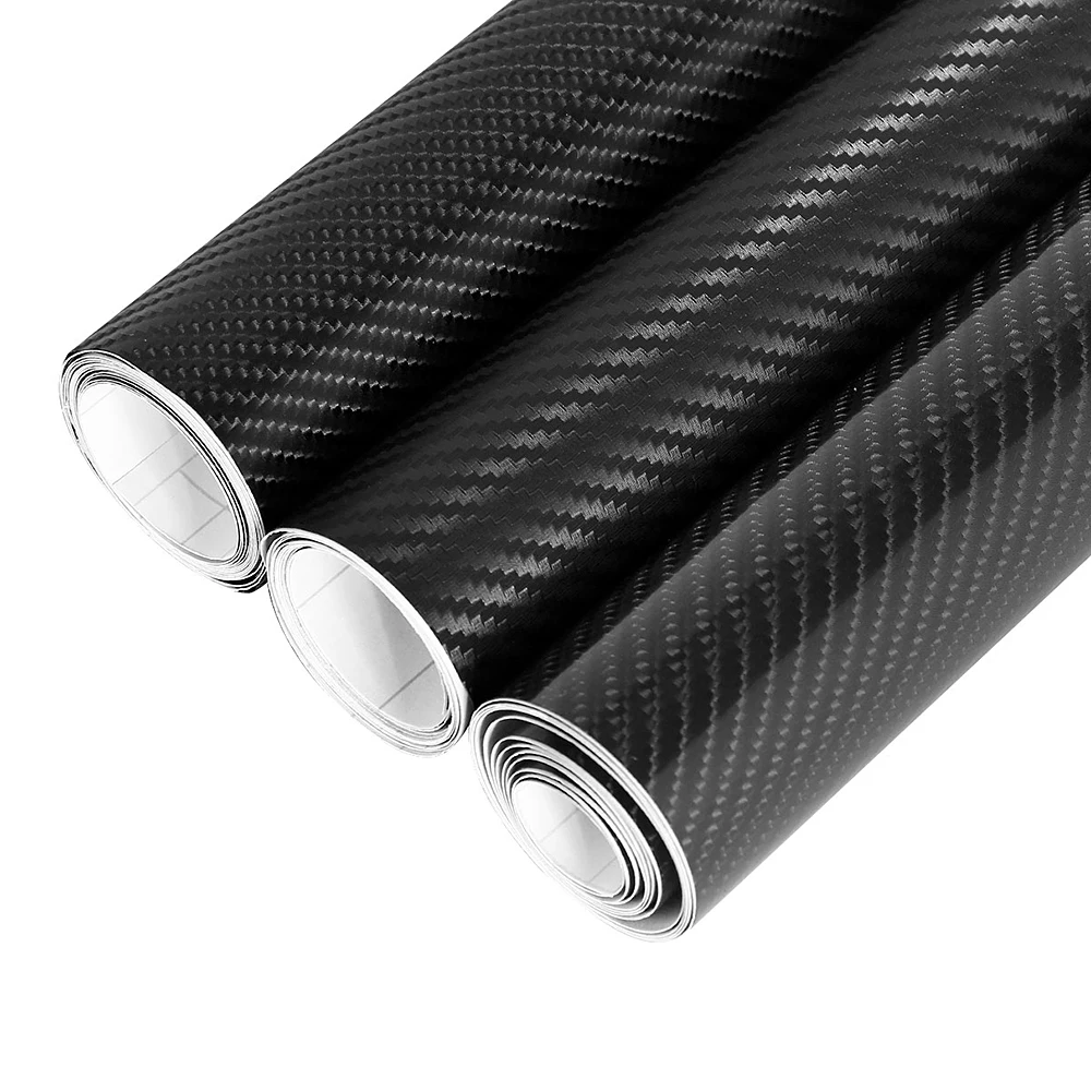 152*10/30cm 2D 3D 4D 5D 6D Carbon Fiber Vinyl Wrap Car Stickers DIY Protective Film Auto Accessories Motorcycle Tablet Decal