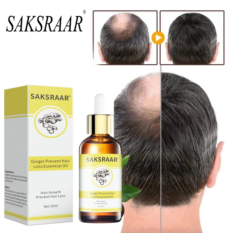 Hair Care Hair Growth Essential Oils Essence Original Authentic 100% Hair Loss Liquid Health Care Beauty Dense Hair Growth Serum