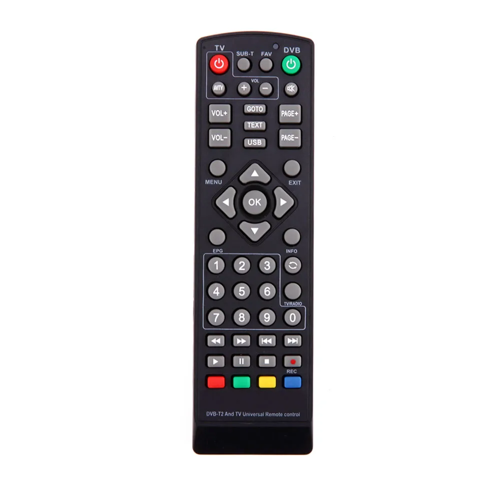 Replacementfor TV DVD Remote Controller Household Essential Black Remote Control Universal  Consumer Electronics Parts