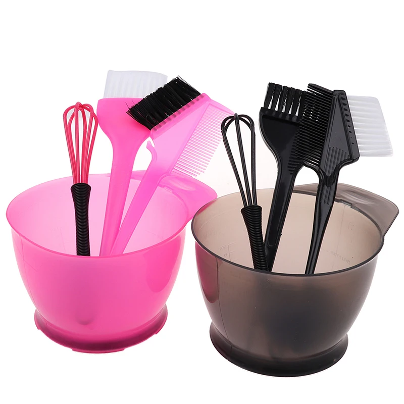 1SET Professional Salon Home Use Coloring Accessories Hair Color Dye Bowl Comb Brushes Tool Kit Set Tint Hair Care Beauty Tool