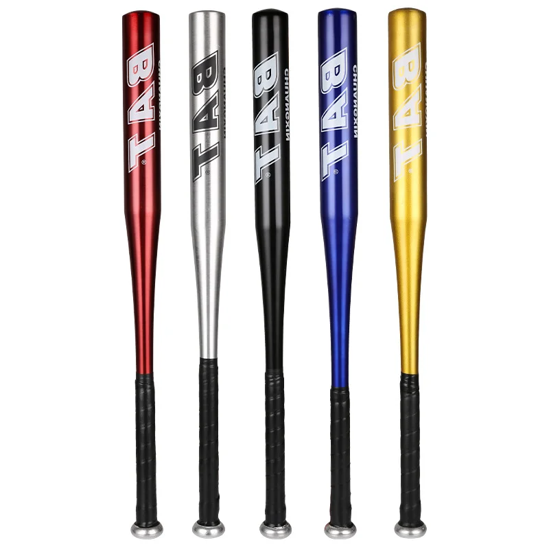 20 inch High Strenght Training Softball Baseball Bat Stick Aluminum Baseball Bat Soft Ball Black Silvery Blue Red