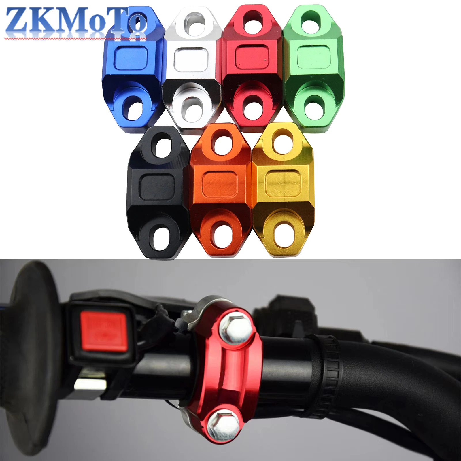 22MM Clutch Brake Master Cylinder Handlebar CNC Clamp Cover For Honda KTM Yamaha Kawasaki Suzuki ATV Motorcycle Accessories