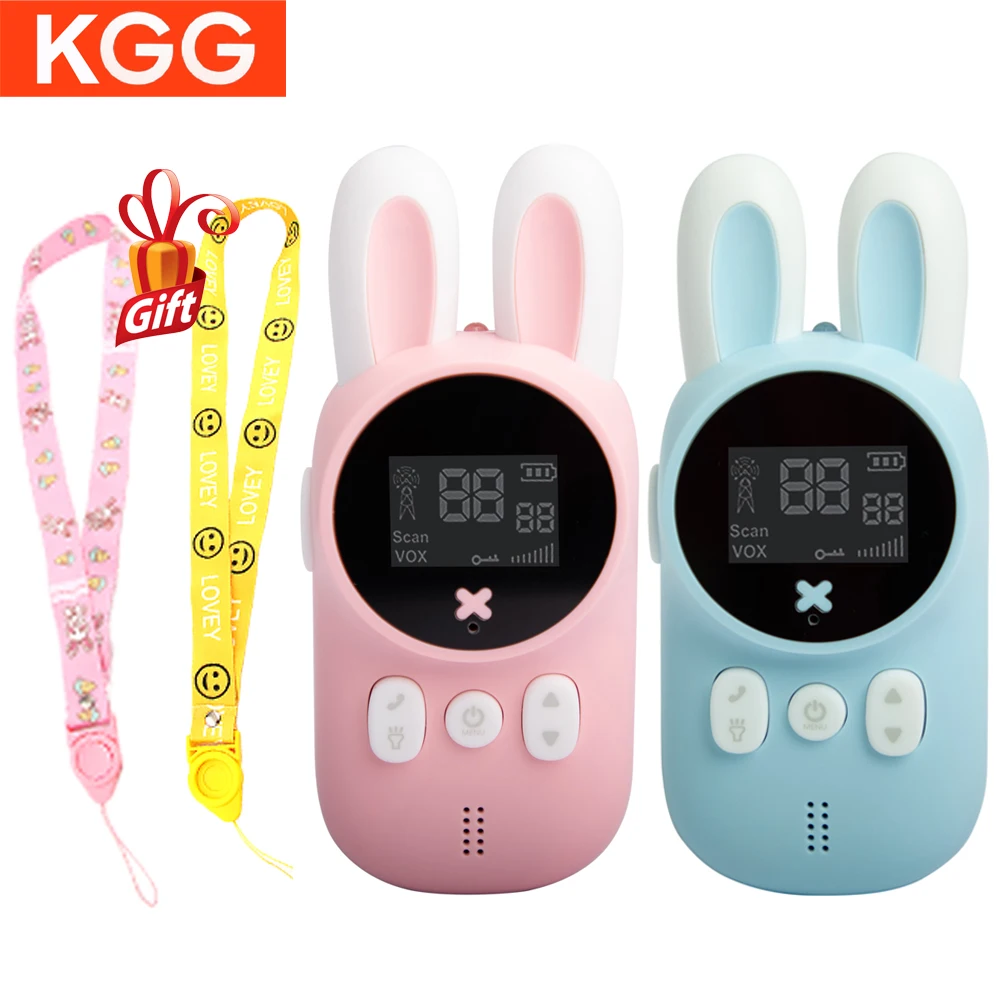 2pcs Walkie Talkie Kids Mini Phone Call Talkie Walkie Handheld UHF Interphone Talkie Walkies Girls Boys Gifts Outside Play.