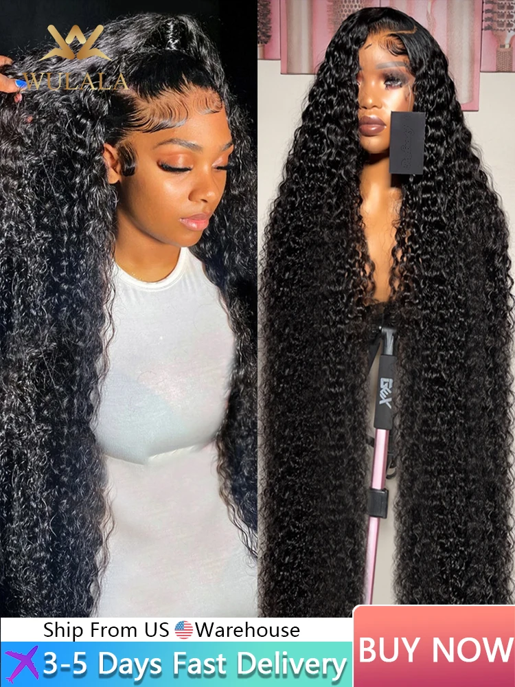 30 40 Inch Loose Deep Wave Lace Frontal Wig 13×6 Hd Curly Human Hair Wigs 13×4 360 Water Wave Glueless Preplucked Lace Front Wig