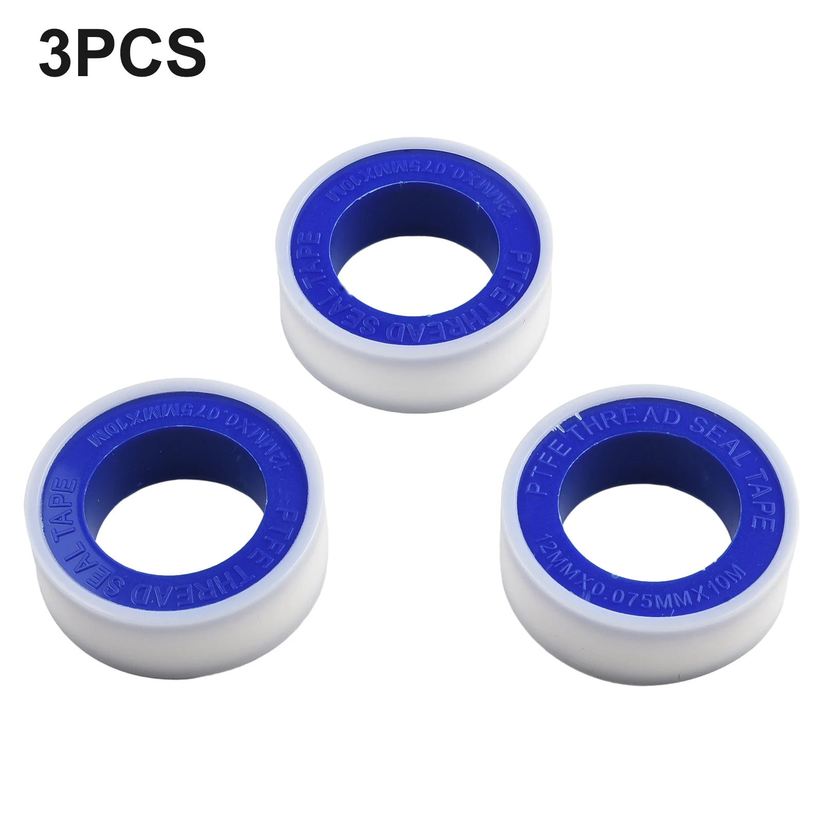 3Pcs Water Pipe Thread Seal Tape Sealing Thread Tape Industrial Sealing Pipe Repair Tool Plumbing Plumber Fitting Home Improveme