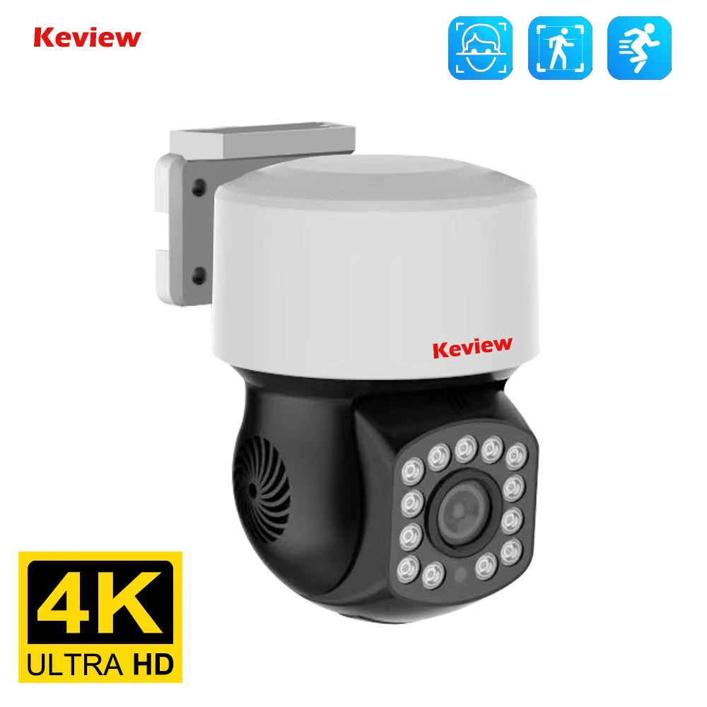 4K 8MP POE PTZ IP Camera XMeye 5X Digital Zoom Face Detection Outdoor Video Surveillance CCTV Cameras for NVR ONVIF