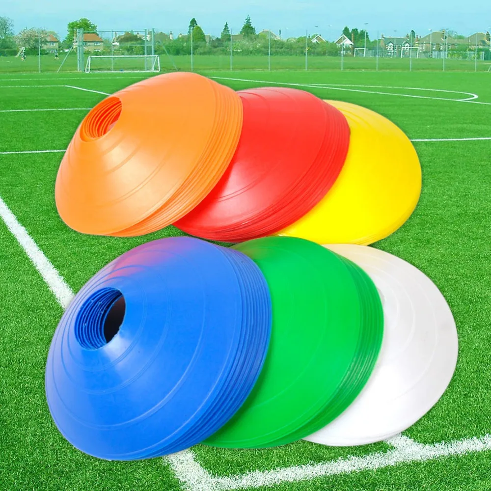 5Pcs Football Corner Training 19cm Cones Marker Discs Soccer Training Sports Saucer Entertainment Sports Accessories