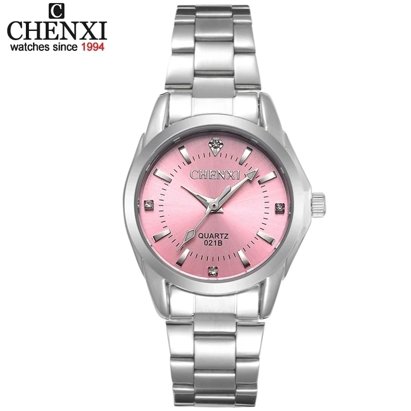 6 Colors CHENXI Brand Watch Luxury Women’s Casual Watches Waterproof Watch Women Fashion Dress Rhinestone WristWatch CX021B