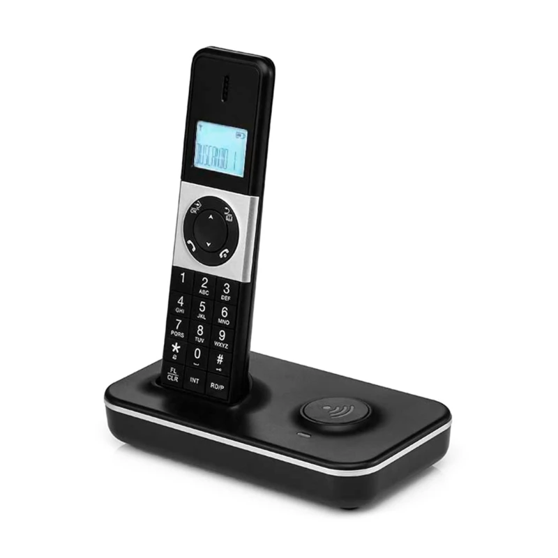 896F Cordless Landline Phone with Caller ID Display – D1002 Digital Telephone for Home and Office Use