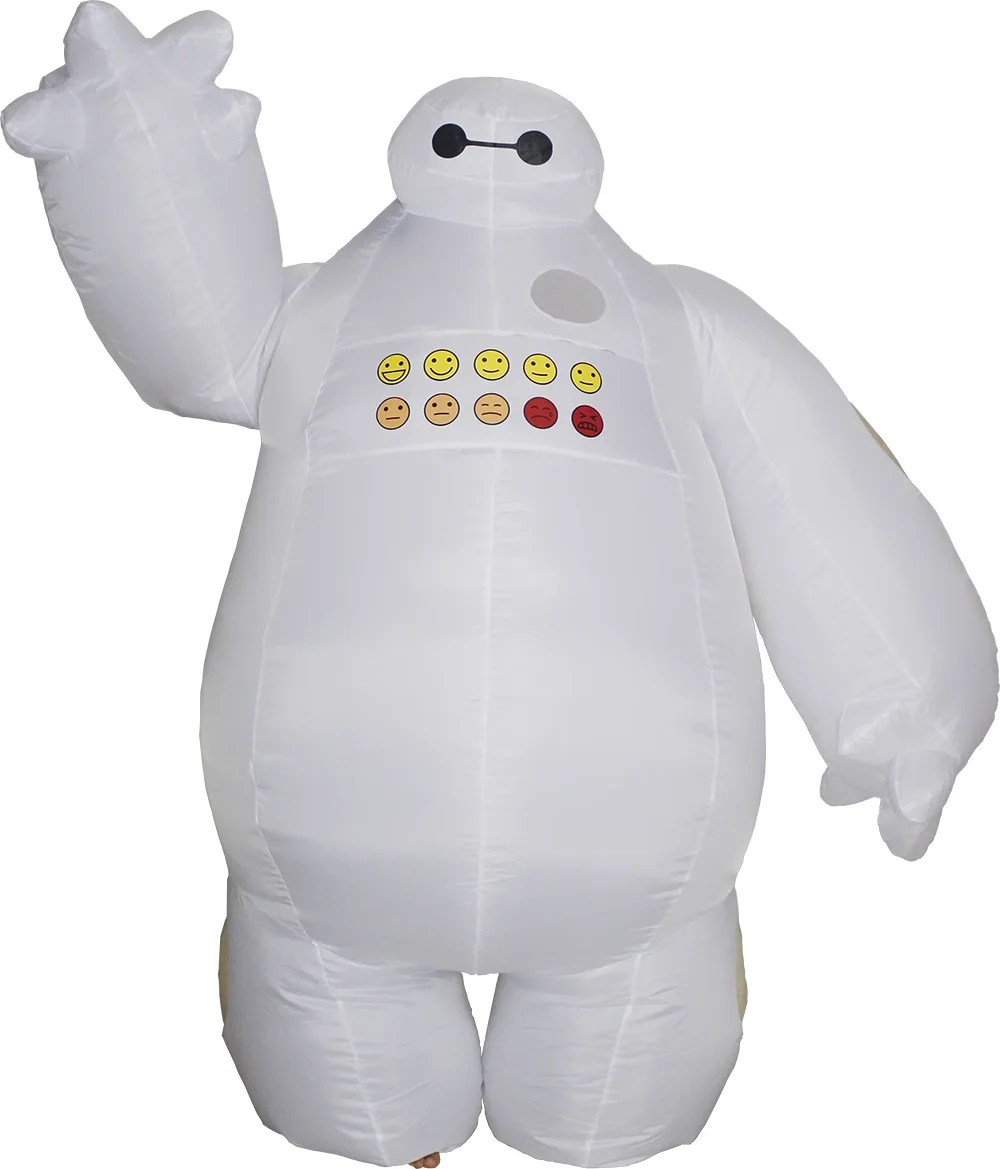 Adults Baymax Inflatable Clothes Doll Props Costume Children Halloween Cosplay Inflated Garments Clothes Costumes