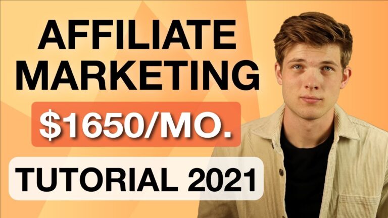 Affiliate Marketing Tutorial For Beginners 2022 (Step by Step)