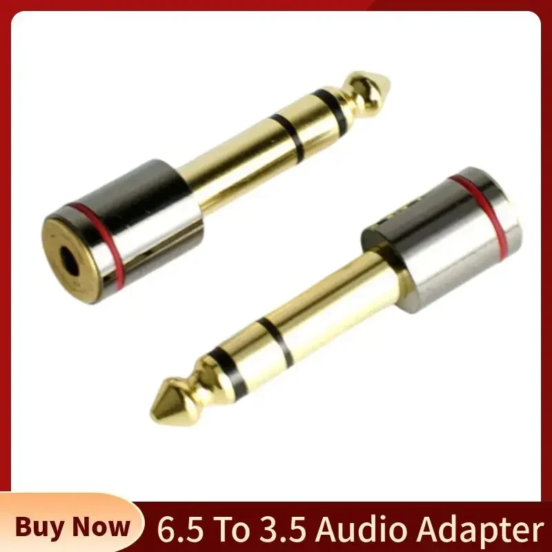 Audio Adapter 6.5mm To 3.5 Jack 1/4