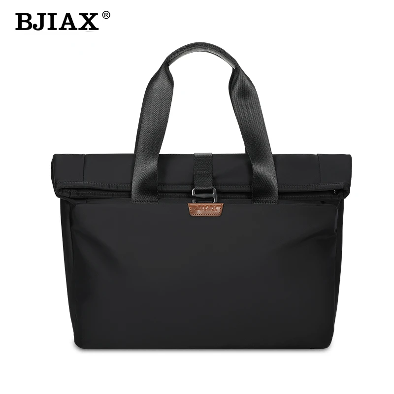 BJIAX Korean Briefcase Men’s Handbag Lawyer Office Computer Bag Canvas Shoulder Crossbody Bag Men’s Bag Document Bag