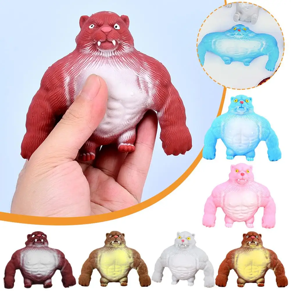 Big Antistress Orangutan Fidget Toys Toys Elastic Monkey Funny Gorilla Stress Relief Games Mini Toys For Kids Gift N9a0