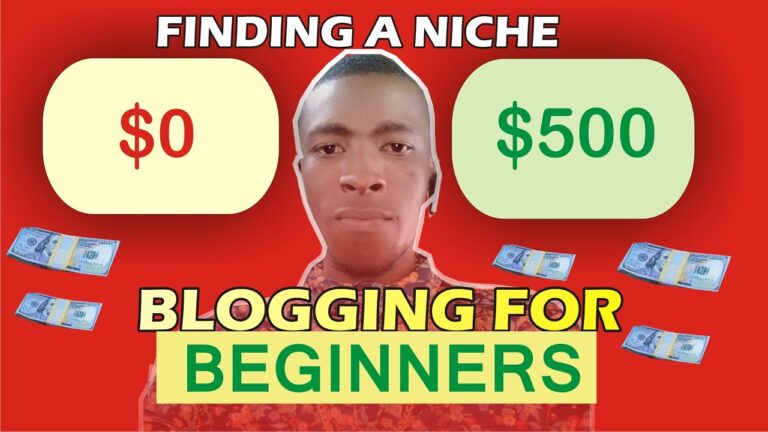 Blogging for BEGINNERS: How to Find NICHE for Blogging 2024