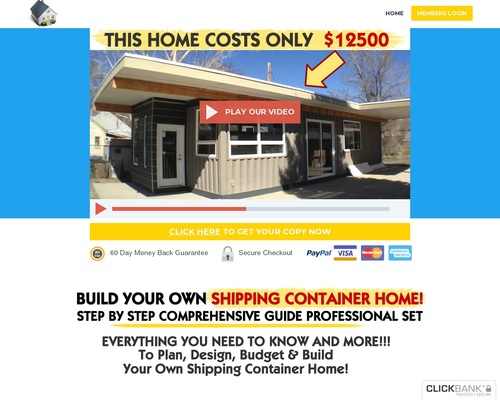 Build your own shipping container home – Huge conv.rate