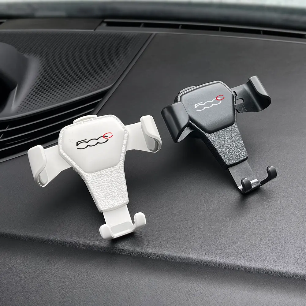 Car Air Vent Mount Adjustable Mobile Phone Holder For Fiat 500 500C 2012 500X 500L Abarth 695 Support Bracket Auto Accessories