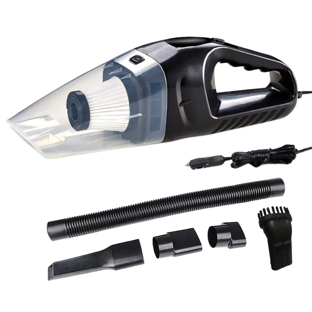 Car Vacuum Cleaner Strong Suction Car Hoover Dry Wet Dual Use Handheld Dust Buster Auto Vacuum Cleaner for Vehicle Home Cleaning