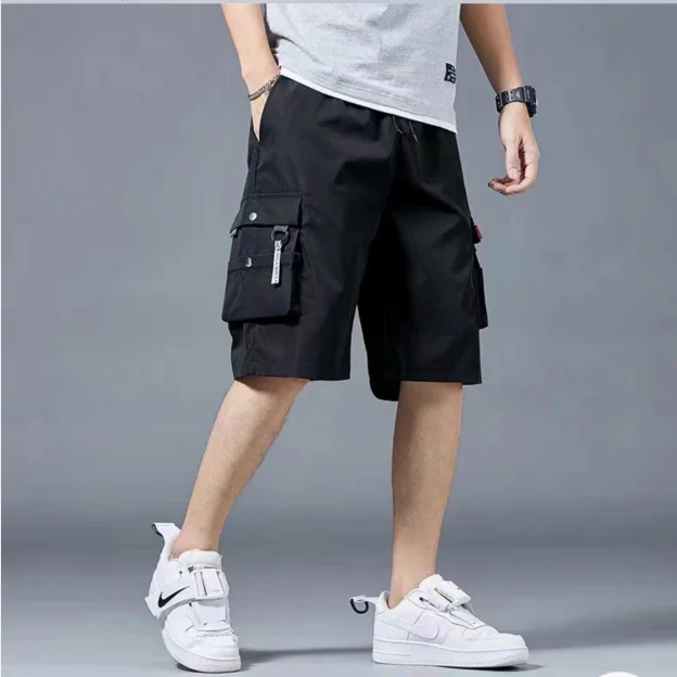 Cargo Shorts Men’s fashion summer ins casual casual pants students trend port wind pants