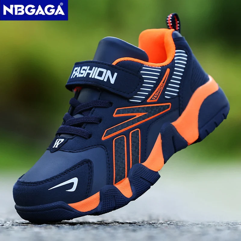 Children Boys Shoes School Sports Fashion Leather For Kids Tennis Casual Sneakers Children’s Boy Running 7-12 Years Walking Shoe