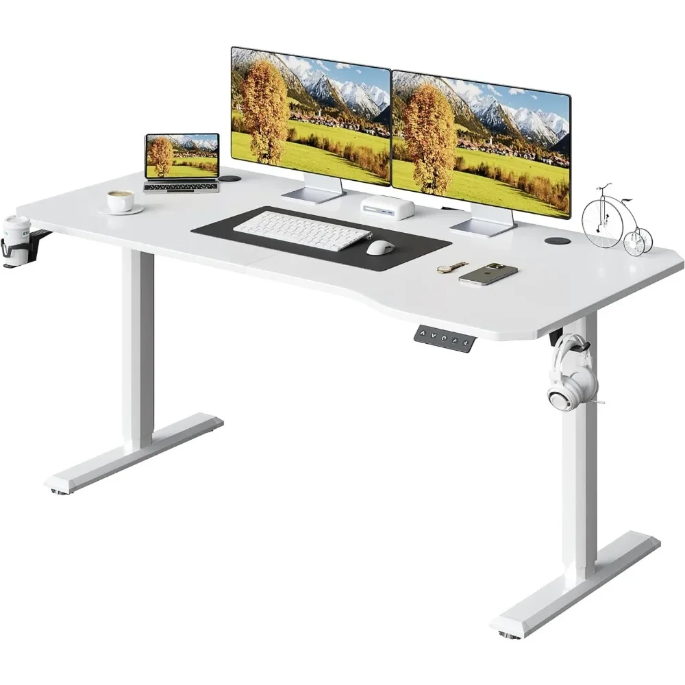 Computer (*63*) 63 Inch Room Desk To Study Computer (*63*) 63 X 24 Inches Furniture Reading Gaming  White Computer Table