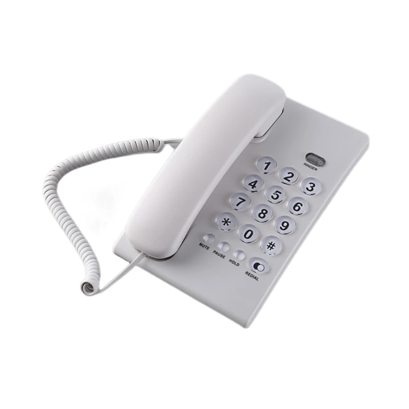 Corded Landline Phone Big Button Household Emegency Hotel Business Desktop Landline Telephone Vintage Telephones