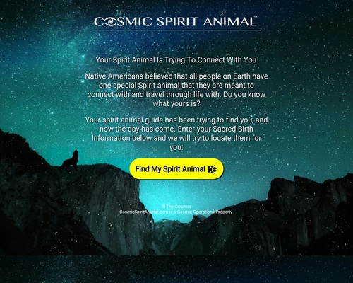 Cosmic Spirit Animal Now With No-Opt in Version too!