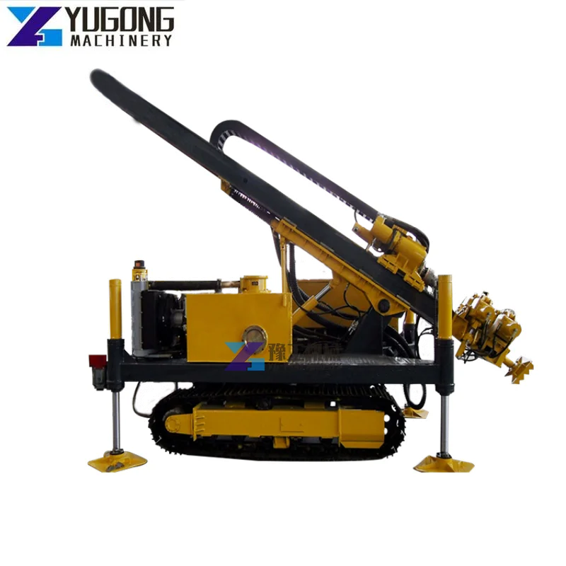 Crawler Anchor Drilling Rig Anchor Mud Positive Drill Rig Drilling with Three-Wing Drill Bit