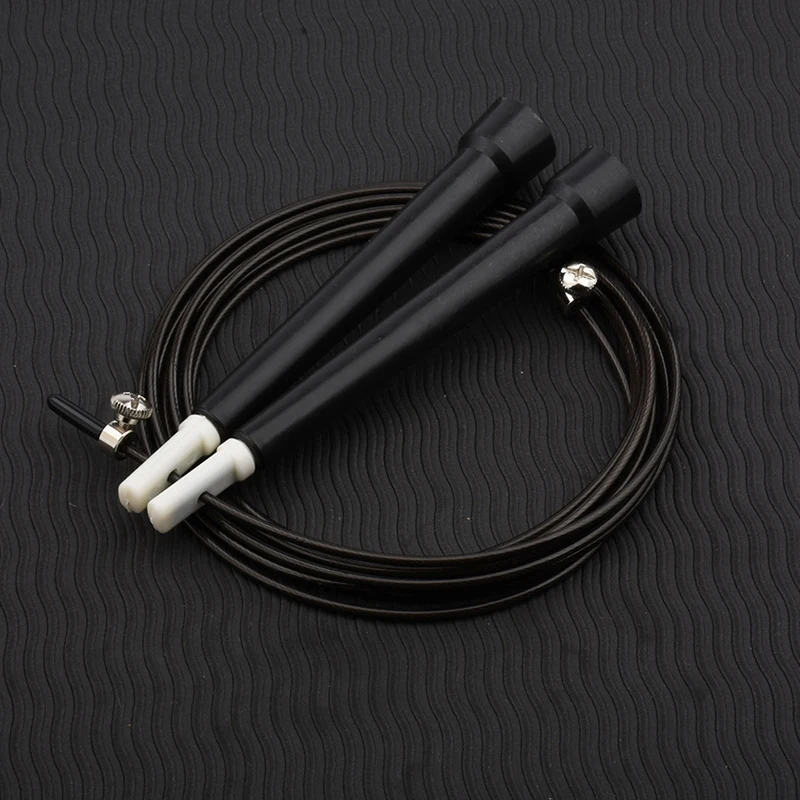 Crossfit Speed Jumping Rope Steel Wire Durable Fast Jump Rope Cable Sport Children’s Exercise Workout Equipments Home Gym