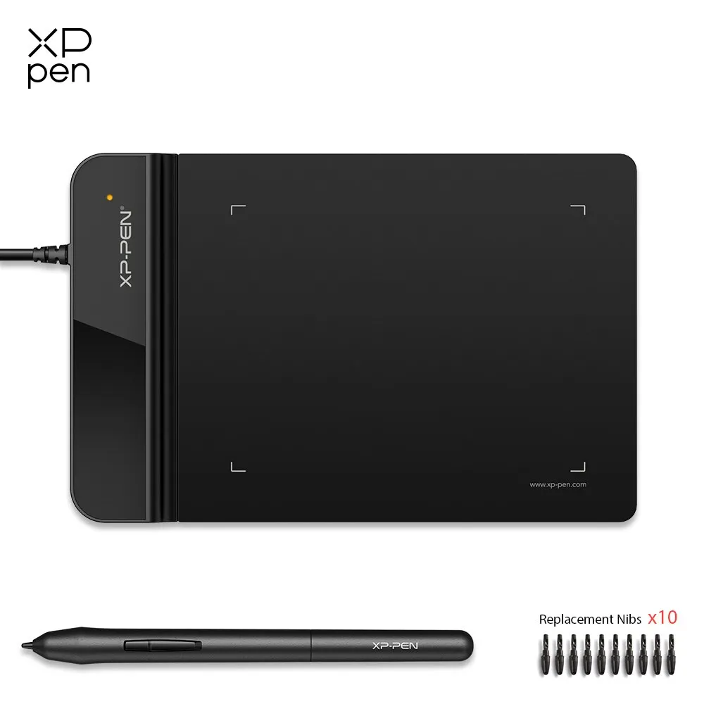 Drawing Tablet XPPen G430S Graphic Drawing Tablet with 8192 Levels Pressure Battery Free Stylus 4×3 Inch Tablet for Windows Mac