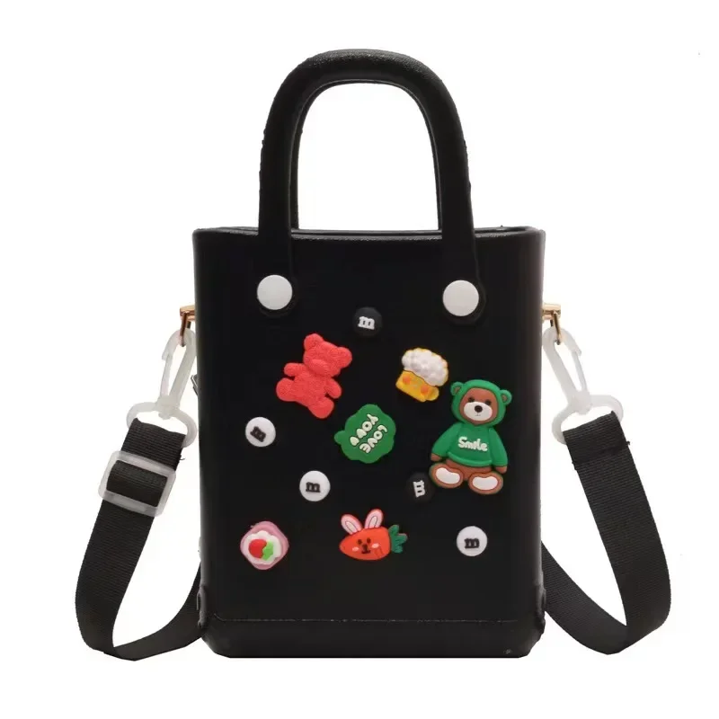 EVA beach bag, mini small measurement, can be carried and saved, hole bag, cross-border waterproof cartoon decorative bag handbags