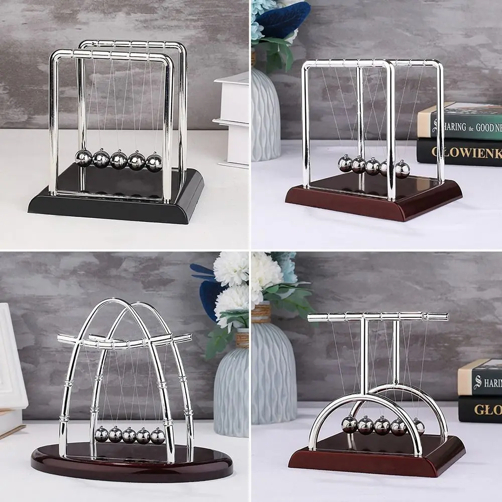 Early Education Tools Home Decoration School Teaching Supplies Physics Science Cradle Balance Steel Balls Balance Ball Model