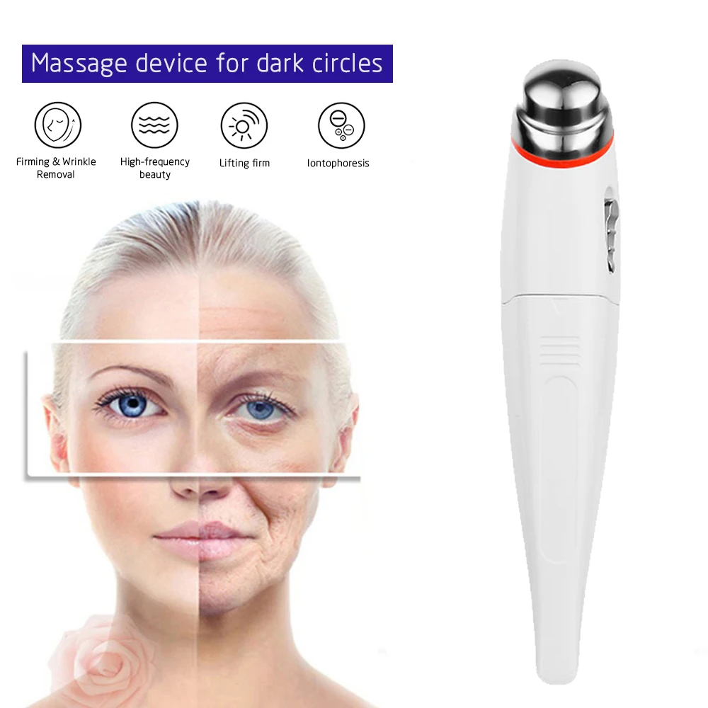 Electric Eye Beauty Device Eye Anti-Ageing Massage Stick Beauty Device To Remove Dark Circles Under The Eyes of Women Care Pen