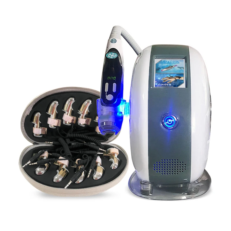 Electric Far Infrared RF EMS Physio Magic Gravitational Diamond Finger Beauty Machine For Body and Facial Care