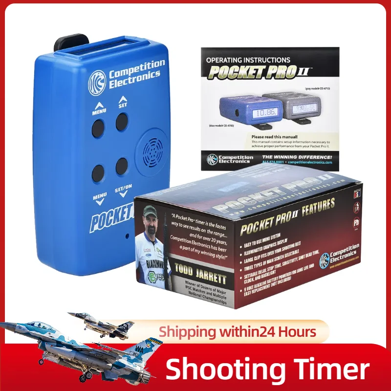 Electronic Shot Timers IPSC Competition Shooting Pro Timer For Steel Challenge Competition Timer Airsoft Practice LCD display