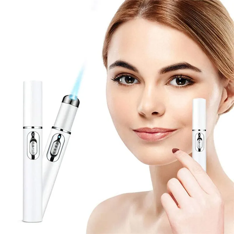 Eye Beauty Instrument Eye Massager Blue Light Acne Removing Pen Anti Wrinkle Periorbital Dark Circles Face Care 1pc