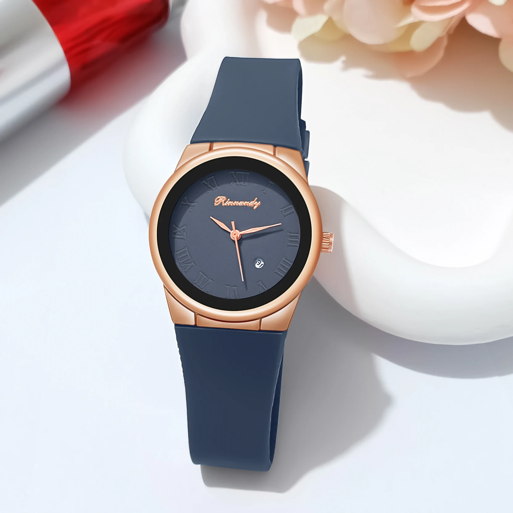 Fashion Watches Women Quartz Watch Sports Silicone Strap Ladies Wristwatches Calendar Clock Gift relogios feminino