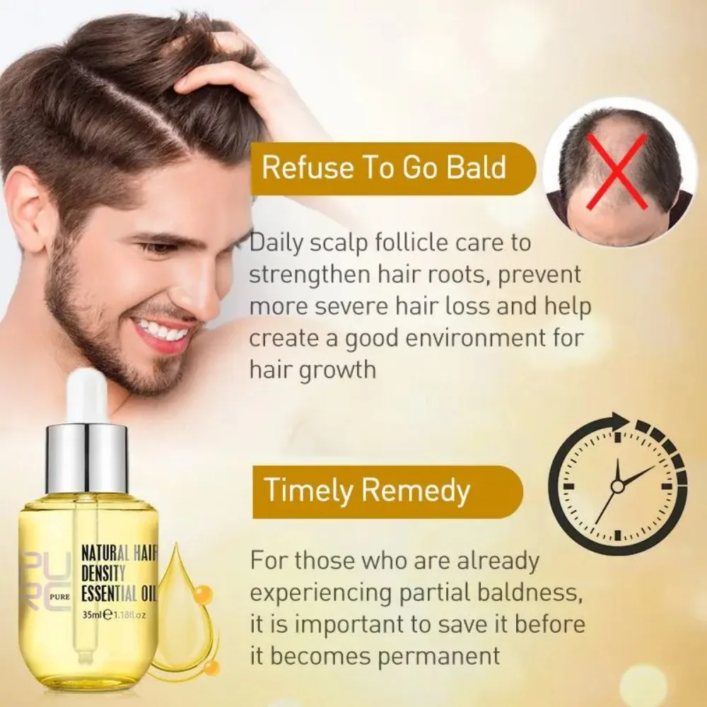 Fast Hair Growth for Men Women Hair Oil Care Ginger Anti Hair Loss Scalp Treatment Grow Serum Products Beauty Health Toppik