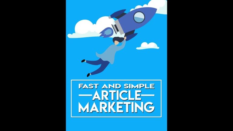 Fast and Simple Article Marketing Audiobook