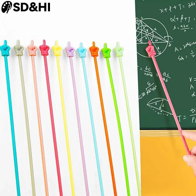 Finger Reading Guide Preschool Teaching Tools Bendable Sticks Educational Learning Toys For Children Class Whiteboard Pointer