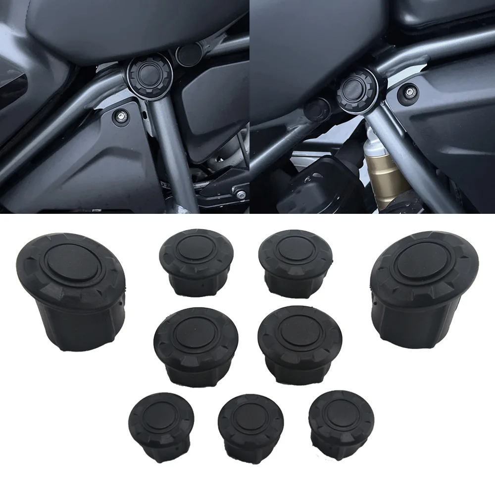 For BMW R1200GS R 1200 GS LC Adventure ADV R1250GS R 1250 GS Adventure 2014-2020 2021 2019 Motorcycle Frame Hole Caps Cover Plug