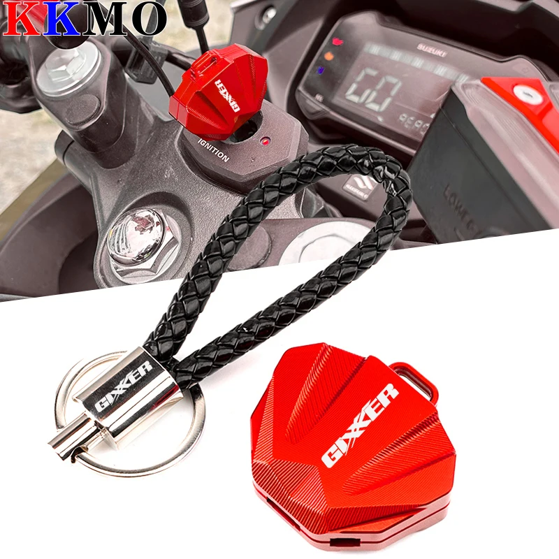 For Suzuki GIXXER 250 SF 150 125 155 GSX-S 150 125 2018-2024 Motorcycle CNC Keychain Case Shell & Keychain Key Ring Accessories