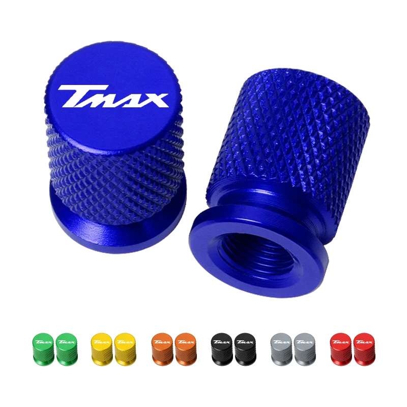 For YAMAHA TMAX530 TMAX500 TMAX560 T-MAX Tmax 530 560 500 2008-2023 Motorcycle CNC Aluminum Tire Valve Air Port Stem Cover Caps