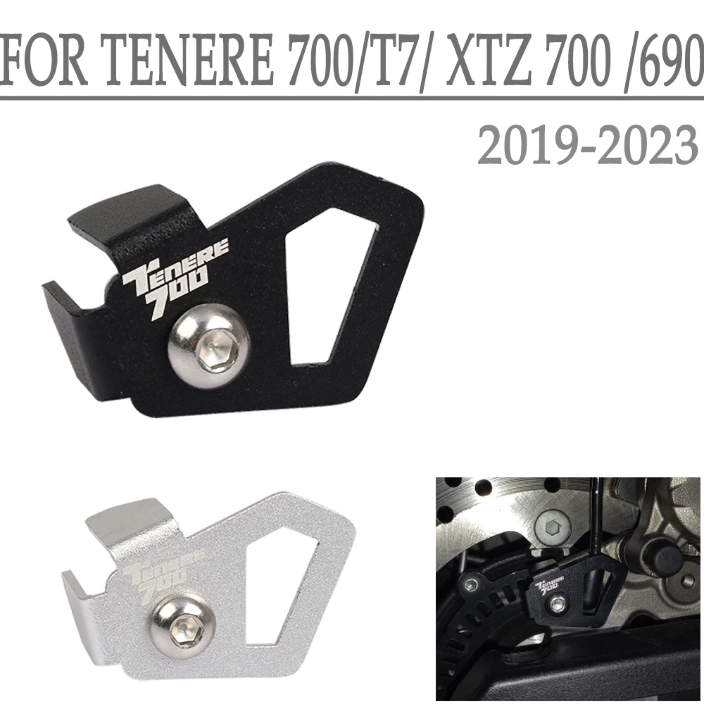 For Yamaha TENERE700 Tenere 700 T7 T 7 XTZ Motorcycle Accessories Rear ABS Sensor Guard Cover Protector 2019 2020 2021 2022 2023